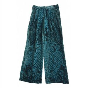 Balmain X H&M Velvet & Silk Trousers